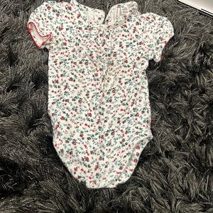 Janie and Jack floral bodysuit